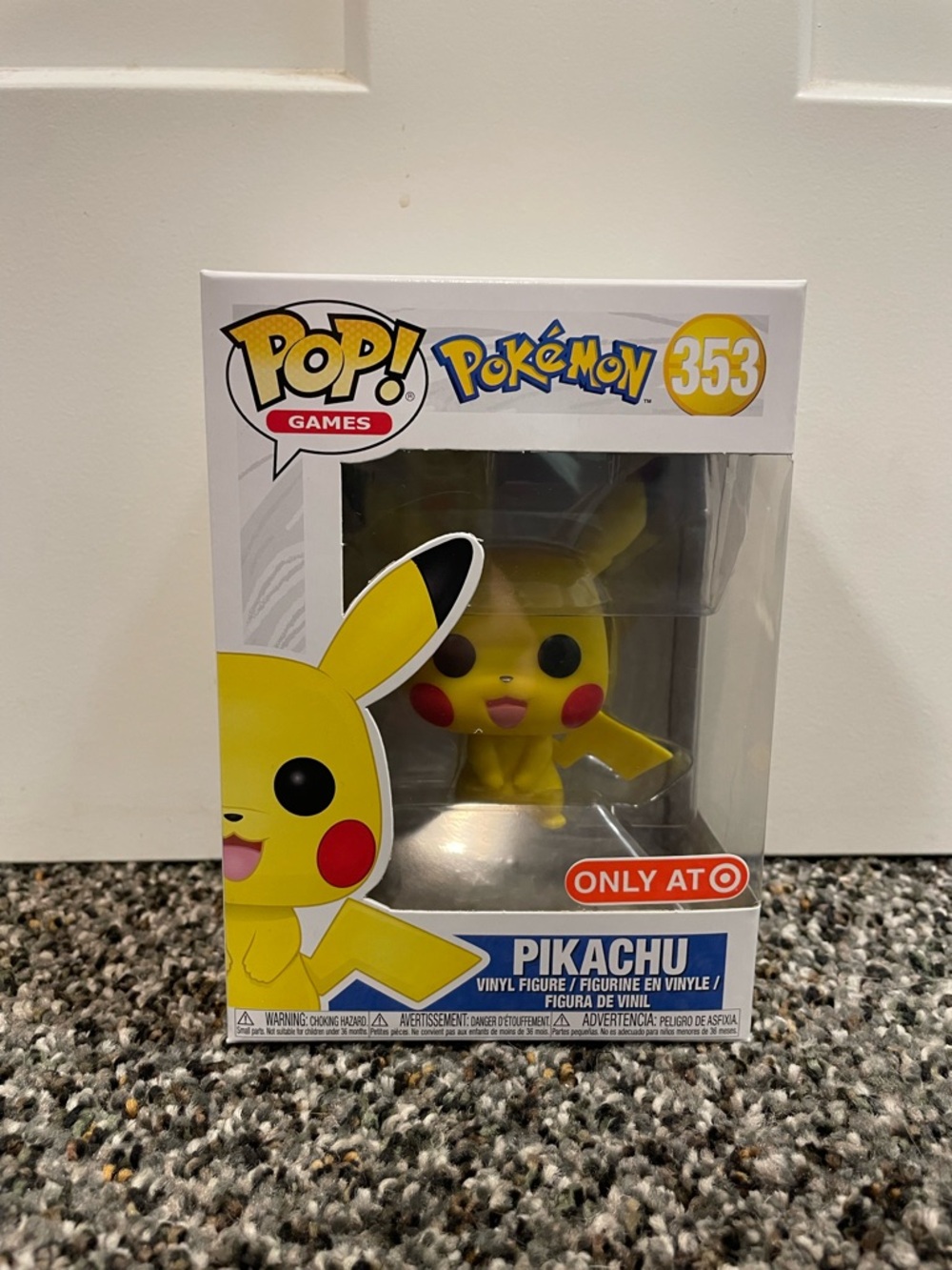 Funko Pop! Games Pokémon #353 Pikachu - Target Exclusive